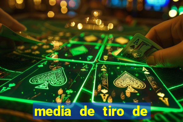 media de tiro de meta por jogo